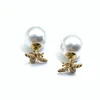 D 홈 디지아 2021 New Pearl Bee Earrings and Earringsj2058