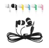 Écouteurs jetables Headphone casque 3,5 mm Jack Universal Ecoutphone Earbuds pour Samsung MP3 MP4 Tablette Android Téléphone