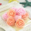 500 pcs / saco mini espuma espuma rosa flor flores artificiais artificiais DIY casamento decoração festiva festivo suprimentos 211023