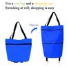 Тележка-мешок портативный многофункциональный Oxford Folitable Tote Proking Reousable Bookery Bags Ty53 хранение