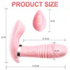 Nxy vibrators verwarming prostaat massager telescopische dildo vibrator mannelijke kont anale plug anus afstandsbediening seksspeeltjes voor volwassen mannen stimulatie 0104
