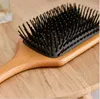 Brosse à palette Coussin d'air Coiffure Bois Massage Brosses à cheveux Brosse Club Hiqh Qualité Cheveux raides bouclés Peigne Masseur 2 Style2774292