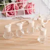 Car Hanging Perfume Bottle Pendant Air Freshener Diffuser Empty Glass Bottles for Essential Oils Ornaments