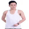 Shapers pour femmes Personnes d'âge moyen et âgées Gilet en pur coton Hommes Maman Papa Base imprimée Vieil homme Chemise