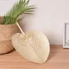 Bamboos ткацкий каттаил вентилятор Щетки летние ручные кабины Palm Leafers вентиляторы охлаждают одуванчик бамбуковые продукты Больше цвета EWE10847