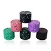 Smoking accessories 63mm printed spot design herb grinder aluminum alloy four layers grinders
