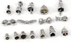 Tibetische Silber-Charms zum Selbermachen, passend für Armbänder, Vajra-Stößel, buddhistische Schrift, Glocke, Schmuckstücke