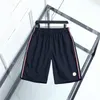 2023Calções masculinas de luxo designer esportivo verão curto moda marca tendência puro algodão respirável roupas curtas lapela M011