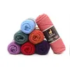 1PC 5pcs = 500g Fil épais coloré pour tricoter bébé tricoter fil de laine de travail pour fil à tricoter à la main 500g/lot Fil de laine d'alpaga Y211129
