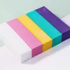 Wholesale Double-sided Nail Buffer Polisher File Blocks Colorful Nails Sanding Buffing Strips Polishing Manicure Tools