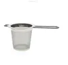 Tekanna Tease With Cap Rostfritt Stål Loose Leaf Tea Infuser Basket Filter Big With Lid