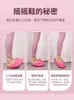 Terlik Japon bacak şekillendirme masaj sallanan ayakkabılar lomber omurga düzeltme negatif topuk ince ev gövde sandalet