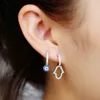 2021 Unique design turkish evil hamsa hand Stud Earring pave thiy CZ lucky eye cute Girl women danity earrings Fashion Jewel