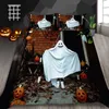 Conjuntos de roupas de cama Conjunto de Halloween Tampa de edredão suave 3D infantil infantil Festival Bed Gifter Capas Decor