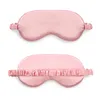 Atacado Imitado Silk Sleep Masks Eyemask Rest Sombreamento Máscara de olho Acolchoado Sombra Capa Eyepatch Para Viagem Relax Relax