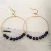 Dangle lustre coréen perles rondes boucles d'oreilles pendantes 2022 pour les femmes mode bijoux de mariage géométrique boucles d'oreilles en or déclaration Brincos