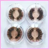 25 mm Mink Lashes Atacado Fluffy Messy 3D Falso Eyelashes Pestañas Postizas Personalizado Embalagem Lash Fornecedores A Labelete Private