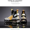 2021 High Socks Running Torre Shoes Moire Multi Camouflage yta tjockläted koreanska versionen Mäns mode Popcorn Soft Soles Sport Travel Men Sneaker 39-46