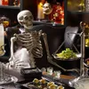 Full Life Size Halloween Poseable Decoration Party Prop New Halloween Skeleton Holiday DIY Decorations