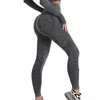 14Color Seamless Yoga Spodnie Legginsy dla Fitness Wysokiej Talii Rajstopy Kobiety Squat Proof Damskie Spodnie Spodnie Sportowe Gym Odzież Sportwear 210929