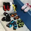 Lüks marka Tasarımcı Erkek Kadın Rahat Ayakkabılar Cloudbust Thunder Örme Sneakers Boy Sneaker Hafif Kauçuk Taban 3D Eğitmenler Kutu Boyutu 35-46 ile En Kaliteli