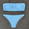 blue bikini sets