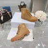 202quality high help bottom Martin boots! Fashionable real wool canvas warm indoor and outdoor thick soled luxury women's shoes 35-40