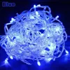 Décoration de Noël 10M 100LEDs LED Guirlande Lumineuse AC220V AC110V 9 Couleurs Festoon Lampes Étanche Extérieure Guirlande Fête Vacances Fournitures De Fête