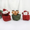 Gift Wrap Christmas Fabric Storage Basket Bag Pattern Large Capacity Xmas DecorationsGift