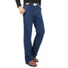 Stretch Slim Fit Men's Jeans Designer Högkvalitativ Classic Denim Byxor Sommar Baggy Men Fashion Elasticity Wfy12 210716