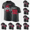 Ohio State Buckeyes Trikot 2021 Sideline Velocity Black Performance T-Shirt 1 Justin Fields Olave Cavazos Wilson Stroud Miller III Harrison Smith Watts Crowley