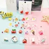 10 sztuk 3D Sweet Candy Żywica Charms Wisiorki Owoce Cookie W Torbie Pływające DIY Craft Fit Kolczyk Biżuteria