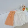Verão Bonito Meninas Algodão Bordado Saias Bebê Menina All-Match 2 Colors Skirt 210508