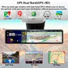 12 pouces 4G Android rétroviseur voiture DVR Full HD 1080P GPS WIFI ADAS Dash Cam double objectif enregistreur Auto caméra registraire DVR