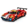 Blokken Creative Expert High-tech Gte Rsr Super Racewagen Snelheid Voertuig 1206pc Moc Moduler Baksteen Bouwsteenmodel Technisch Speelgoed H0917