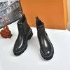 2021 BEAUBOURG حذاء من الجلد للنساء على الموضة مارتن الأحذية مصمم الشتاء الأحذية الجلدية المرأة شقة الكاحل التمهيد حجم EUR 35-42