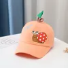 2021 Lente Zomer nieuwe stijl Cartoon slak katoen Pet Baseball Cap Verstelbare Snapback Hoeden voor kind jongen en meisje 1326451268