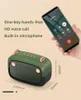 Wireless Portable Speakers Bluetooth Subwoofer Outdoor Loudspeaker Music MP3 Player Computer Audio Multi-Function Handsfree Call Support FM Radio TF Card U Disk