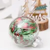 6 cm x 30 pezzi per scatola Decorazioni per l'albero di Natale Decorazioni per interni Palline colorate dipinte Ornamenti SYBA05