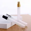 100 Pcs/Lot 10 ml verre dépoli vaporisateur bouteille atomiseur parfum Mini bouteille de parfum rechargeable petit échantillon