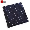 Fashion Pocket Square Handkerchief Tillbehör Paisley Solid Färger Vintage Business Suit Handkerchiefs Bröst Scarf 25 * 25cm