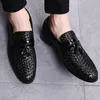 Large Size 38-48 Tassel Plaid Men New Loafers Tessitura confortevole Soft Mens Leisure Leather Shoes Fashion Sapato Masculino