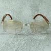 Lunettes de soleil designer 10% de réduction sur les lunettes de soleil de nouveau design de luxe pour hommes et femmes 20% sur Wood Men pour hommes accessoires nom