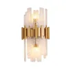 Art Deco Glass Wall Lights Modern Bedroom Lamp AC110V 220V Gold El Corridor Fixtures Lampor