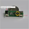 Zamanlayıcılar Yüksek Kalite 3 Arada 1 Dijital LED Saat Sıcaklığı Voltaj Modülü Mini Voltmetre Termometresi Araç Elektronik DIY