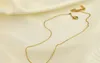 Collana con pendente a disco in acciaio al titanio placcato in oro 18 carati di nuova moda per le donne
