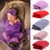 Твердые новорожденные, упаковочные полотенца Фотографии реквизиты детские фото фону кровать обернуть шаль девушка получает одеяла младенческий спальный мешок 210413
