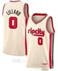 Men Portland TrailBlazer Damian Lillard basketball jerseys for key players;The swing man sewed and embroidered basketball jerseys.