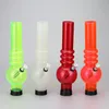 Length Style Hookah Shisha Acrylic Plastic Water Bongs Carb Cap DAB Gereedschap Rook Olie Burner Pijpen Accessoires