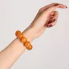 Turtle Shell Yellow 14mm 15 Armband Buddha Beads Rosary Pärlor Utsökt kvalitet och billig6863387